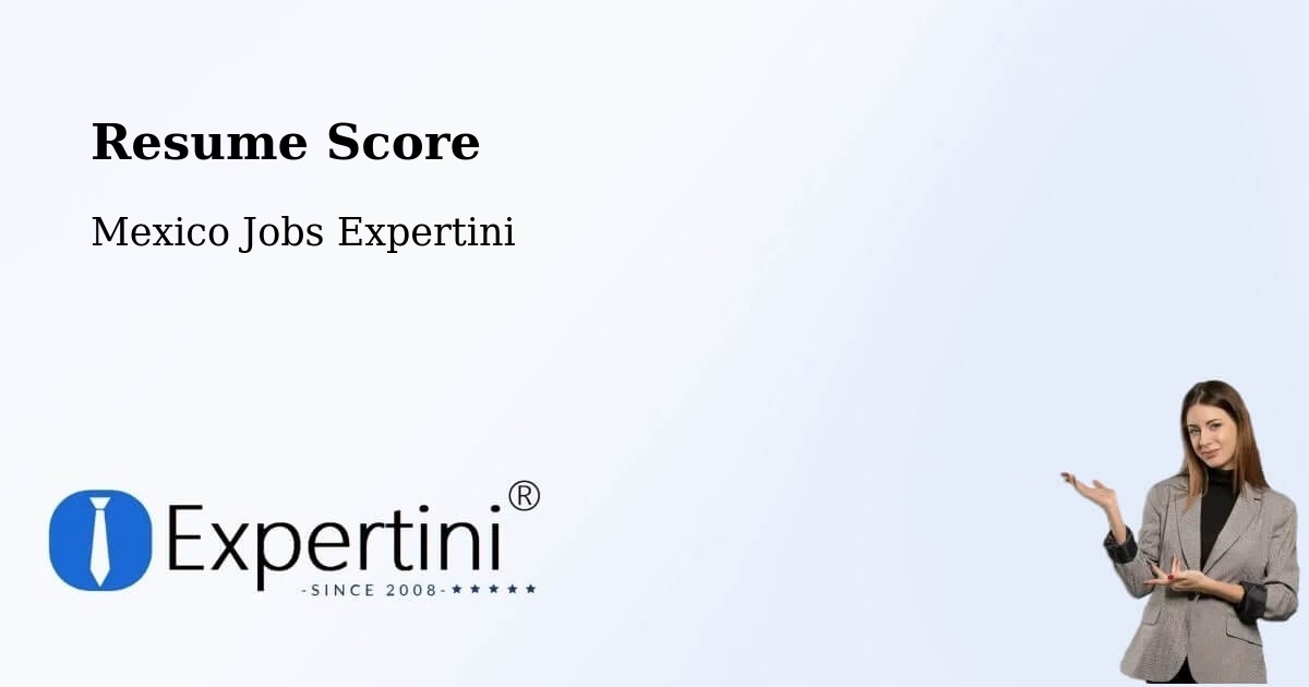 Resume Score & Job Description Match Tool – Natívitas - Mexico Jobs Expertini
